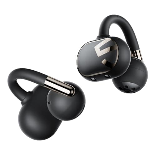 SoundPEATS Clip1 Open Ear Earbuds with Dolby Audio & LDAC, Black