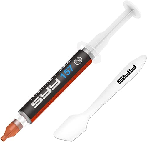 SYY Thermal Paste 3g CPU Compound with Toolkit for CPU/GPU/All Coolers