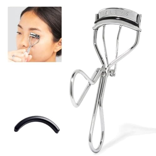 Haleys Re-Lift Instant Eyelash Curler, Long-Lasting Curl, Silicone Pads
