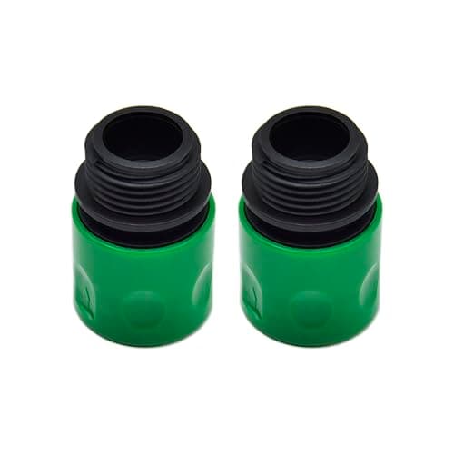 FDXGYH 2 Pcs Lawn Mower Deck Wash Connector Hose Attachme 921-04041 Replacement Part Nozzle Adapter (Male)