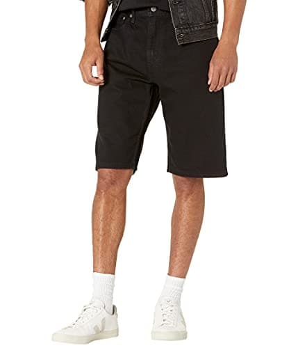 Levi's Men's 469 Loose Short, Slow Walker - Black, 31