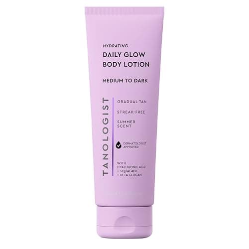 Tanologist Hydrating Daily Glow Body Lotion, Medium/Dark, 8.45 fl oz