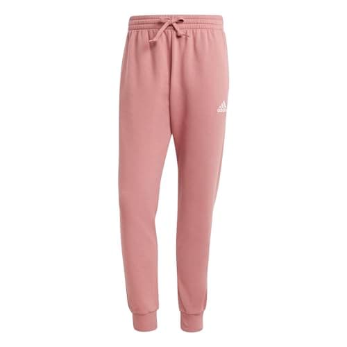 Adidas Men's Essentials Fleece Regular Tapered Pants, Preloved Crimson, X-Large
