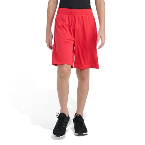 Adidas Boys' Essentials Big Logo Short, Pure Ruby, 5