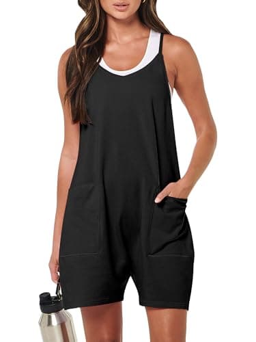ANRABESS Rompers for Women Summer Casual Shorts Jumpsuits