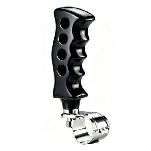 Arenbel Steering Wheel Brody Knob Pistol Car Suicide Spinner Power Handle