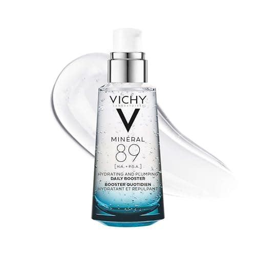 VICHY Mineral 89 Booster, Hyaluronic Acid Serum, Skin Barrier Repair, 1.7oz