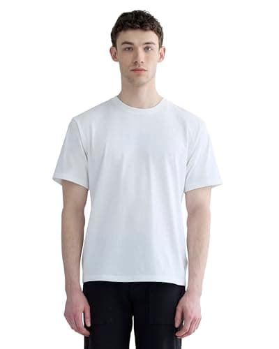 Everlane Men's Premium-Weight Relaxed Crew | Uniform White