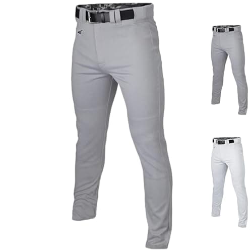 Easton | MOJO Baseball Pants | Full Length Semi-Relaxed Fit | Adult Medium | Grey