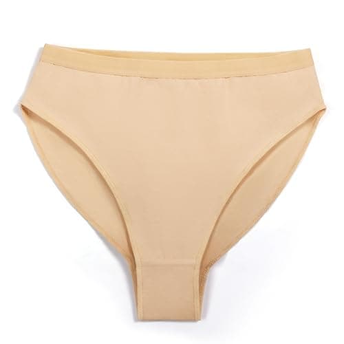 ARCLIBER Girls Women Tan Cotton Ballet Briefs Seamless 1Pcs Dance