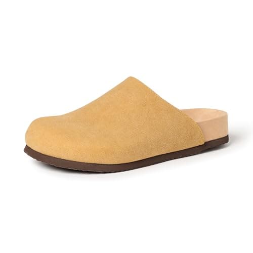 Amazon Essentials Men's Comfort Clogs, Sand, 12