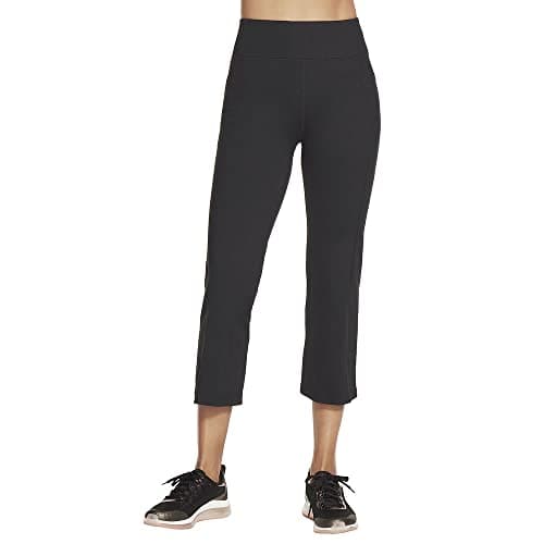 Skechers womens Go Walk Lite Crop Pants, Black, X-Small US