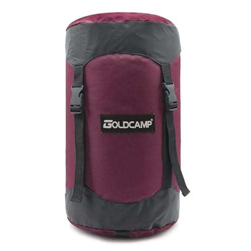 Outdoor Storage Stuff Sacks, Camping Gear Organizer (red, M)