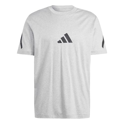 Adidas Men's Z.N.E. T-Shirt, Medium Grey Heather, X-Small