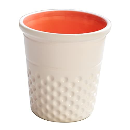 Dritz Novelty Ceramic Thimble Container