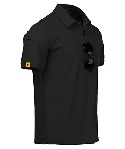 ZITY Mens Polo Shirt Short Sleeve Moisture Wicking Athletic Golf Polos XL