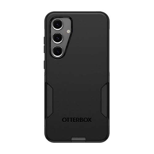 OtterBox Samsung Galaxy S24 FE Commuter Series Case - Black, Slim & Tough, Pocket-Friendly, with Port Protection