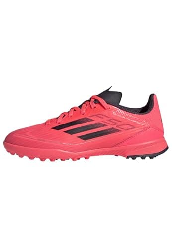 Adidas Unisex-Kid's F50 League Turf, Turbo/Aurora Black/Platin Metallic, 11K