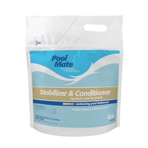 Pool Mate 4-Pounds Premium Pool Stabilizer and Conditioner
