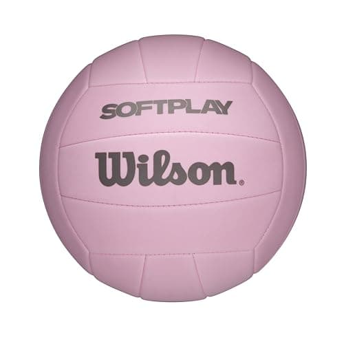 WILSON Soft Play Volleyball - Official Size, Pink