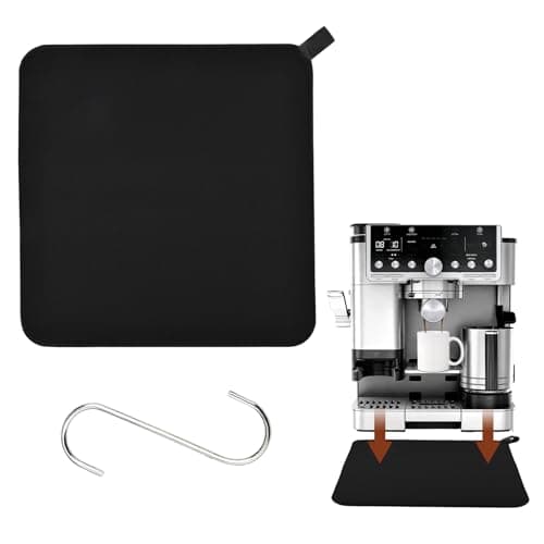 Sliding Mat for Nin-ja Luxe Cafe Espresso Machine ES601/ES701, Dual-Sided Anti-Slip Glide Mat with Hanging Strap, Scratch-Free Movement for Countertop