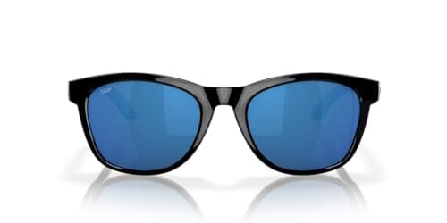 Costa Del Mar Aleta Sunglasses, Black/Blue Mirrored 580P, 54