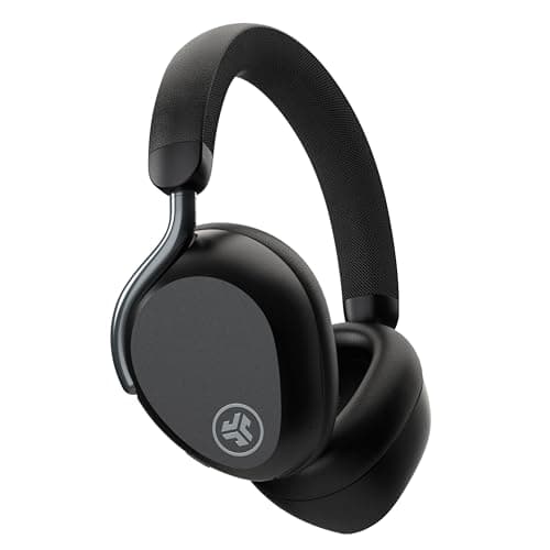 JLab Epic Lux Lab Edition ANC Wireless Headphones, Graphite, 90+ Hours of Playtime, Adaptive ANC and Be Aware Mode, Hi-Res Audio, Lab Spatial Audio, Wireless Charging, Bluetooth Multipoint + LabShare