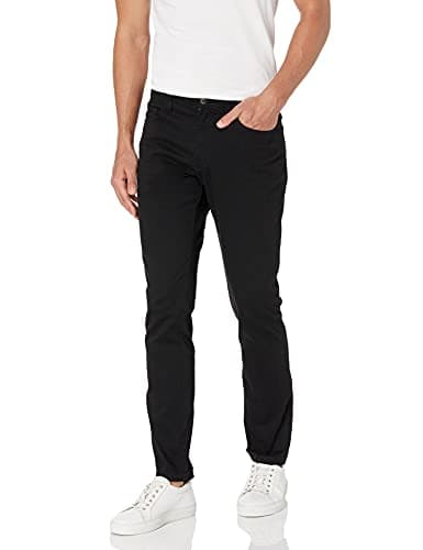 Goodthreads Men's Skinny-Fit 5-Pocket Chino Pants, -Black, 29W x 34L