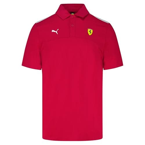 PUMA Scuderia Ferrari F1 Men's Classic Polo - Red - Size: Medium
