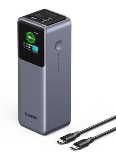 UGREEN Nexode 25000mAh 200W PD 3.1 TFT 3-Port Power Bank