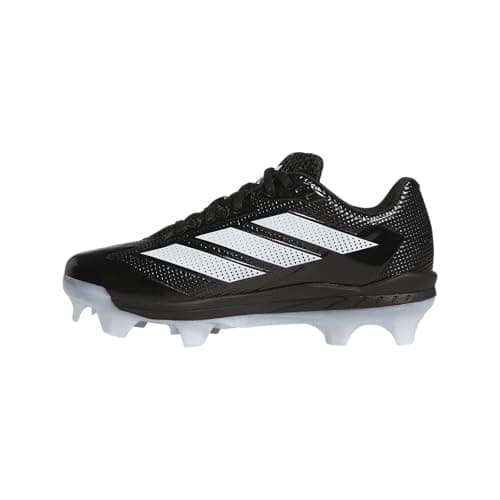 adidas Women's Adizero Instinct 2.0 TPU TD Softball, Black/White/White, 10
