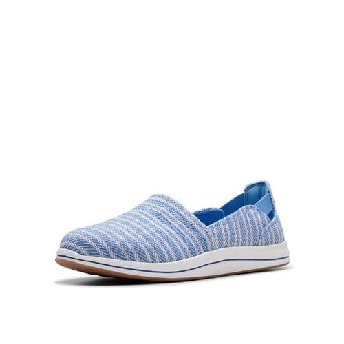 Clarks CloudSteppers Women's Breeze Step II Loafer, Denim, 11 M US