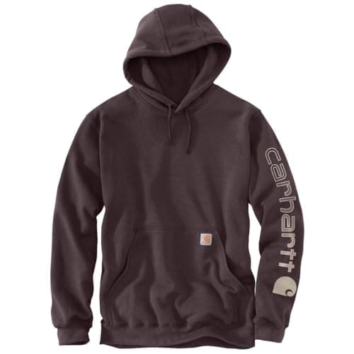 Carhartt Men's Iconic K288 Logo Sweatshirt Closeout, Dark Sepia, X-Small