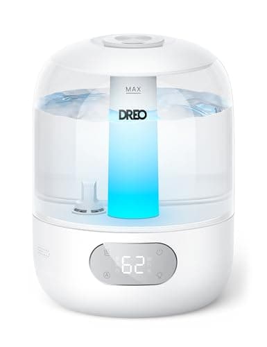 DREO 3L Humidifiers for Bedroom, 30H Runtime, 26 dB Quiet, New Edition