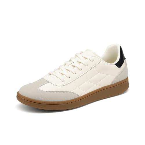 Bruno Marc Men's Casual Dress Sneakers Shoes,White,13