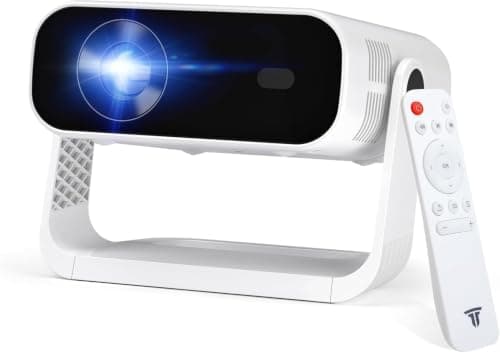 Wielio 2026 Smart Projector Android 14/TV with WiFi 6 and Bluetooth 5.0