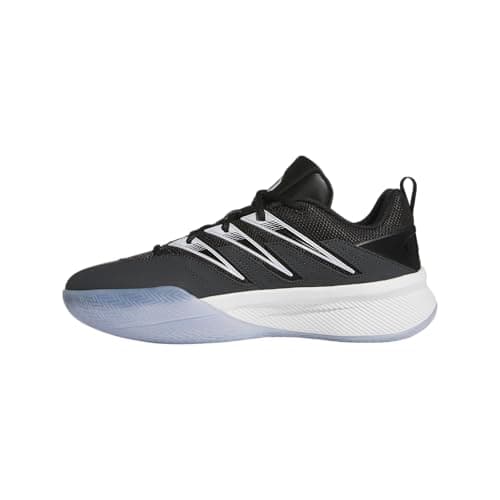 Adidas Unisex-Adult Dame Certified 3 Basketball, Black/Clear Grey/Carbon, 5