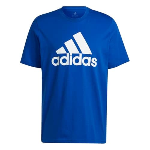 adidas Men's Badge of Sport Tee, Team Royal Blue/White, Small