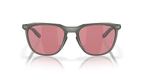 Oakley Sunglasses for Men - OO9286 Thurso High-Bridge Sunglasses PRIZM Lenses - Matte Grey Smoke/PRIZM Dark Golf - Size 54