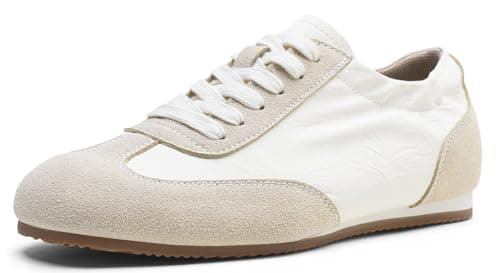 Vepose Women's Beige Retro Lightweight Casual Sneakers Size 8.5,8200