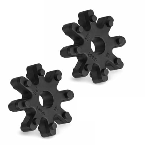 2 Pack Flexible Steering Coupler 56315-2K000FFF, Steering Column Coupling Replacement Compatible with Hyundai Azera Elantra Santa Fe Sonata Veloster, Kia Cadenza Soul Optima Forte Sorento