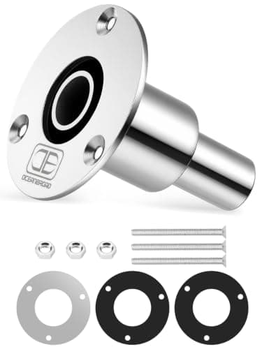 OCEANBROAD Stainless Steel 316 Thru Hull Exhaust Skin Fitting 24mm Hose