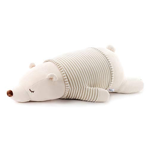 Niuniu Daddy 1.9LB 15in Weighted Stuffed Animals Polar Bear Calming Plush