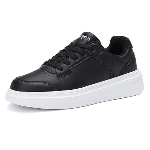 Cenlynn Womens Fashion Sneakers Lightweight Comfortable Casual Walking Shoes Black