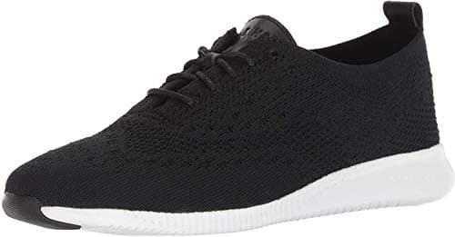 Cole Haan Women's 2.Zerogrand Stitchlite Oxford, Optic White Knit Sunshine, 8.5-B US