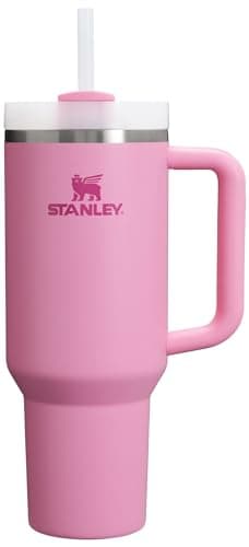 STANLEY Quencher H2.0 Flow State Tumbler, 40 oz, Peony