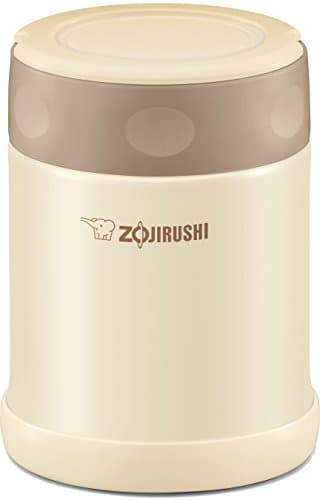 Zojirushi Stainless Steel Food Jar, Small, Cream