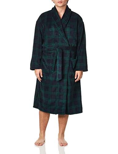 Long Sleeve Cozy Soft Plush Shawl Collar Robe