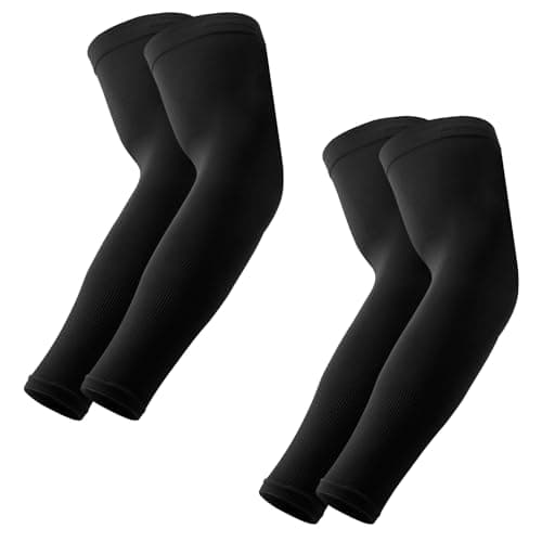 AXPYPXA Arm Sleeves for Men Women, UV Sun Protection Compression Cooling Summer Arm Sleeves for Volleyball Basketball Sports