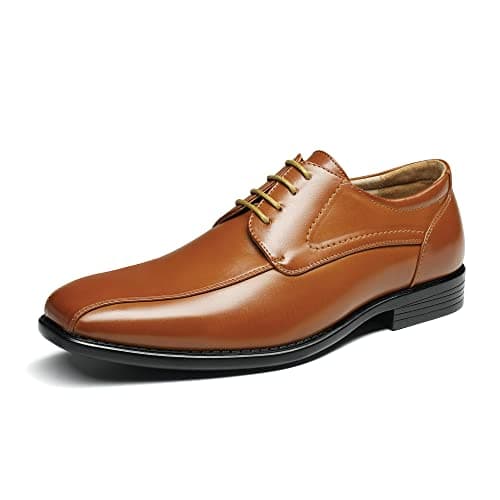 Bruno Marc Men's Dress Shoes Formal Classic Lace-up Oxfords,Size 12,Brown,DP03